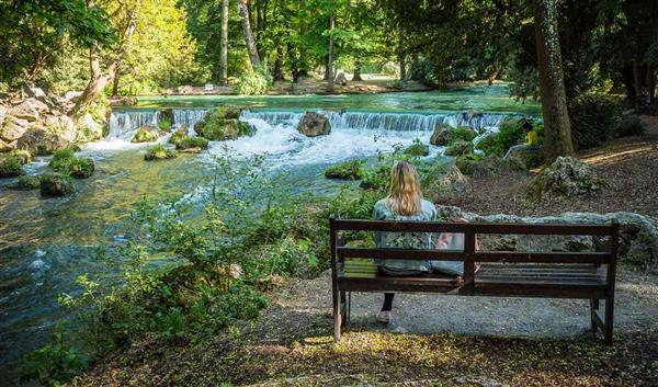 München Natur The Monopteros, Englischer Garten