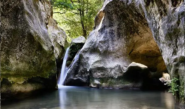 Samos Nature Waterfall of the Wine
