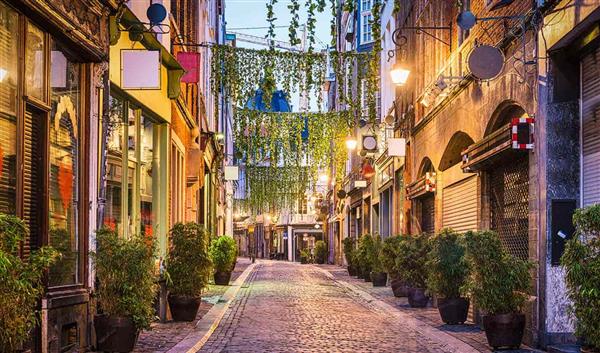 Brüssel Stadtleben Sablon et Marolles