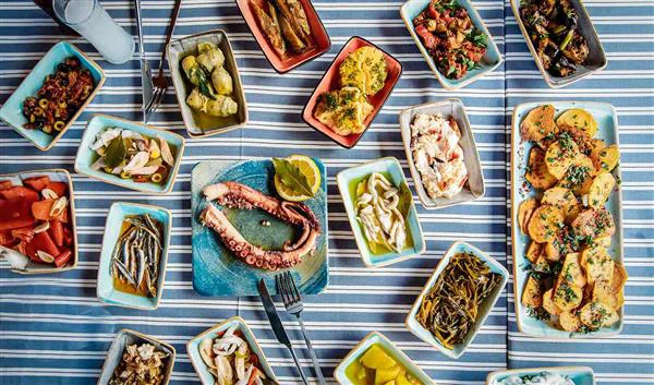 Izmir Cuisine Seafood and special herbs