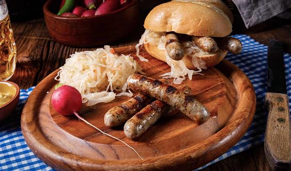 Nürnberg Küche Nürnberger Bratwurst