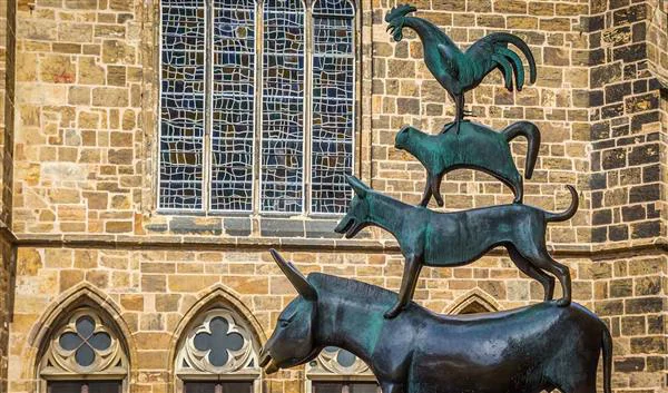 Bremen Culture Statue of the Town Musicians of Bremen