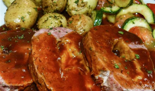 Dresden Küche Wiegebraten