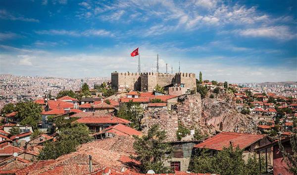 Ankara Kultur Burg von Ankara