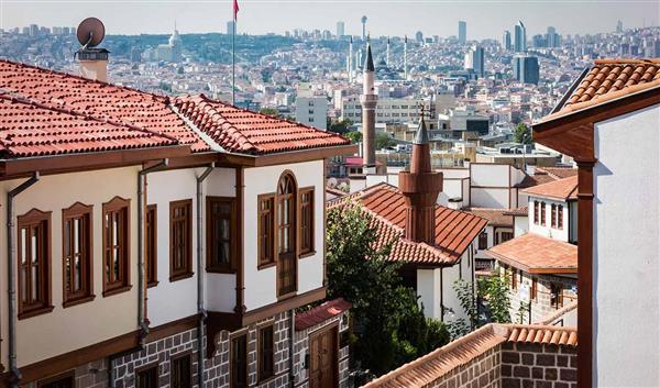 Ankara Kultur Historische Häuser von Ankara