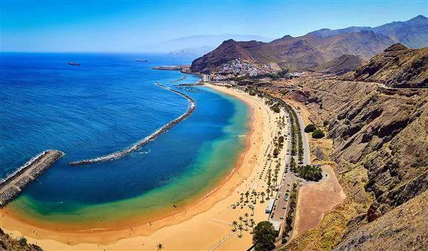 Tenerife Beach Playa de las Teresitas
