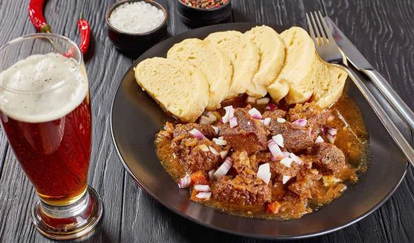 Dresden Cuisine Radeberger Beer Goulash