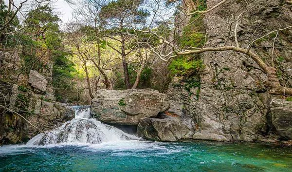 Balikesir  Nature Hasan Boğuldu Waterfalls