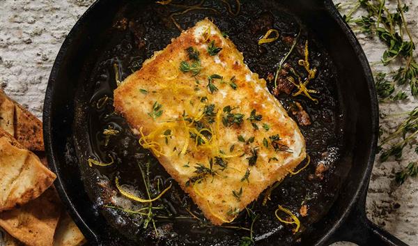 Kreta Küche Saganaki