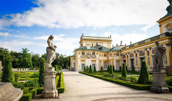 Warschau Kultur Schloss Wilanów