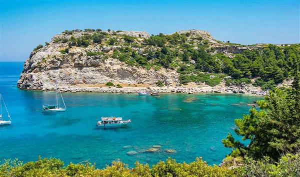 Rhodes Beach Anthony Quinn Bay