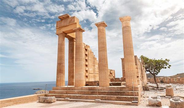 Rhodes Culture Lindos Acropolis