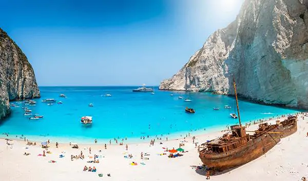Zakynthos Beach Navagio Beach