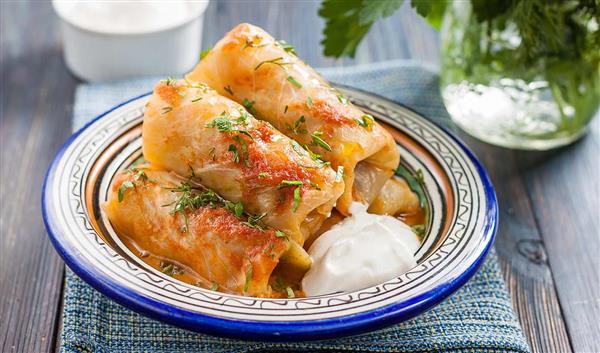 Bukarest Küche Kohlrouladen