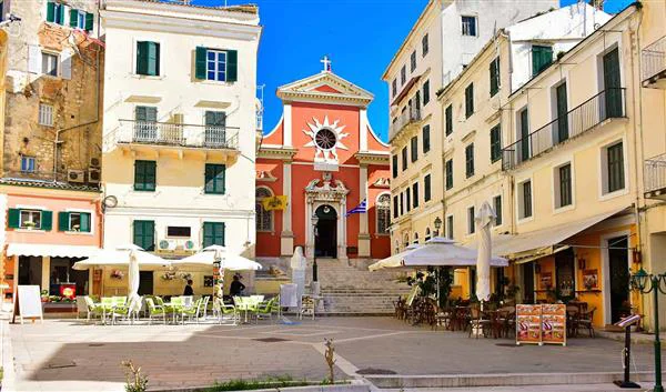 Corfu City Life Corfu Town Center