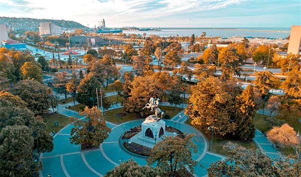 Samsun Kultur Das Denkmal und der Atatürk-Park