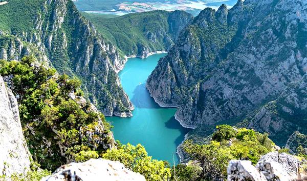Samsun Natur Die Şahinkaya-Schlucht