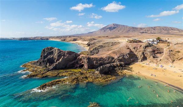 Lanzarote  Strände Playa de Papagayo