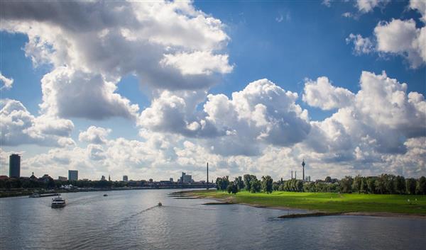 Düsseldorf Natur Rhein